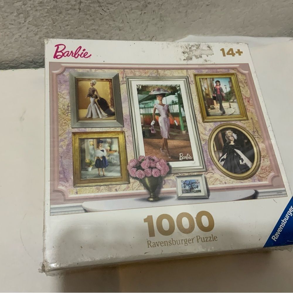 Ravensburger Barbie Paris Fashion 1000 Piece Puzzle
